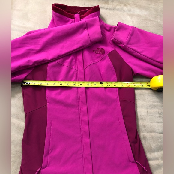 The North Face Women’s Soft Shell Fleece Jacket Size small Magenta - Picture 6 of 14